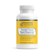 Transfer Factor Rapid Response | Innate & Adaptive Immune Support - 120 Capsules Oral Supplements Researched Nutritionals 
