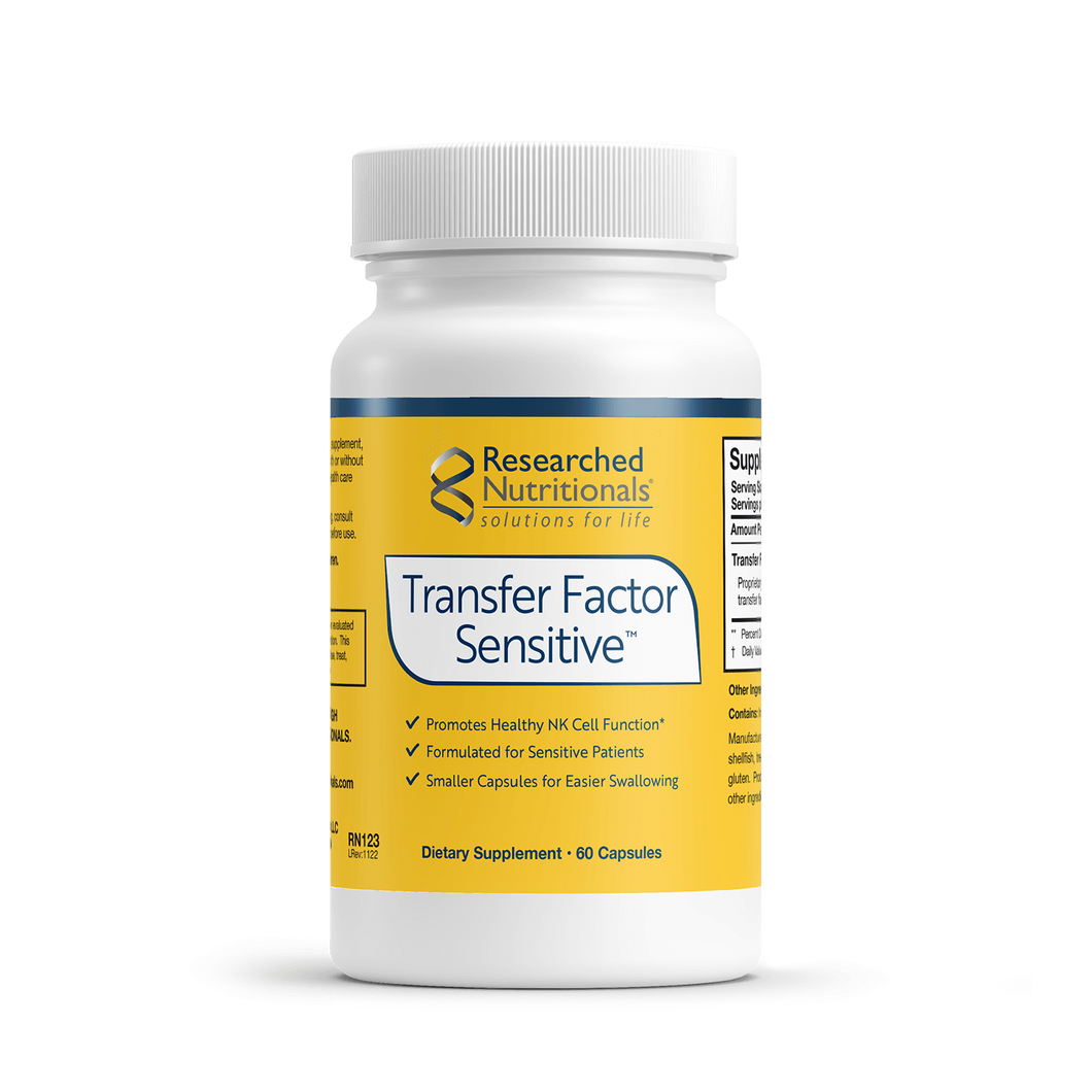 Transfer Factor Sensitive™ | Soft - 60 capsules Oral Supplement Researched Nutritionals 