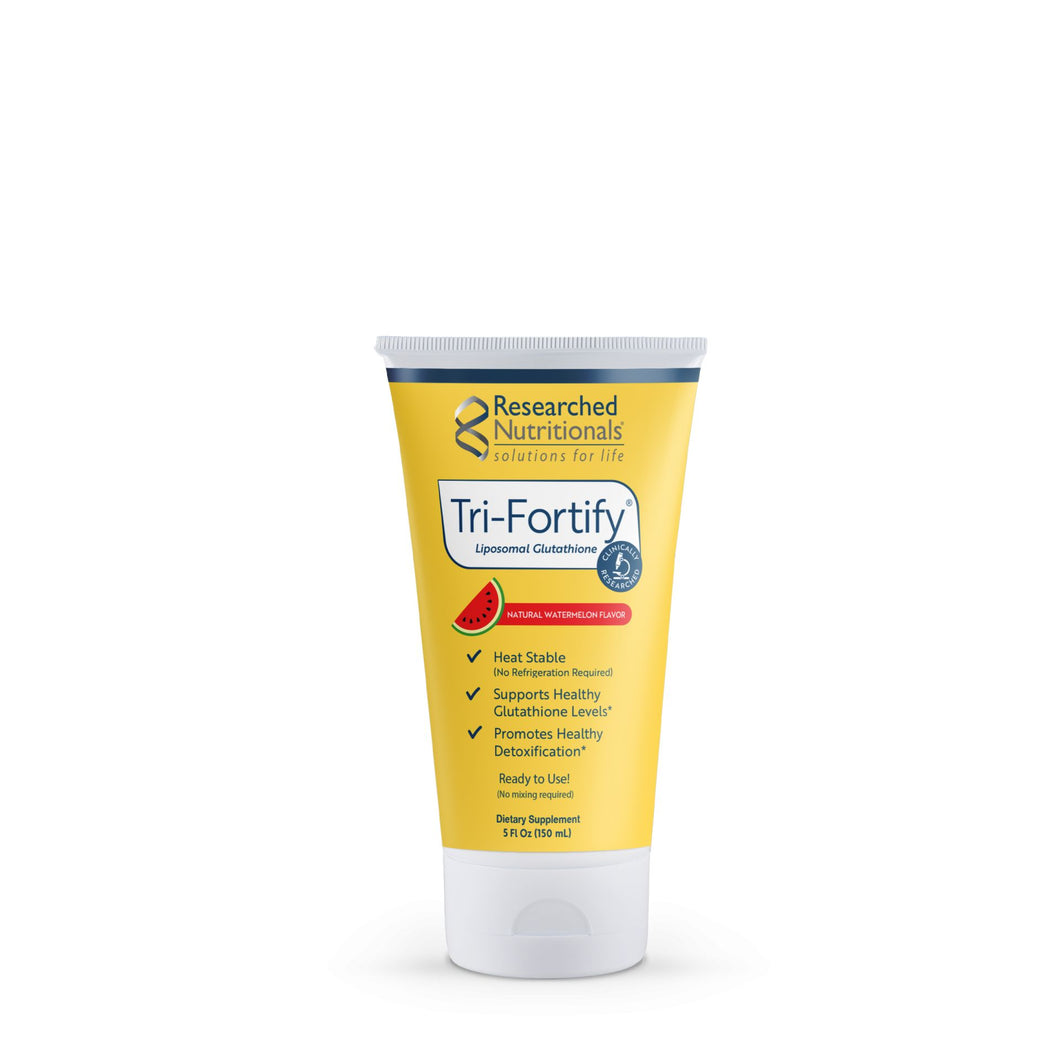 Tri-Fortify | Liposomal Glutathione| Watermelon Tube | 5 oz Researched Nutritionals 