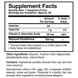 Tri-Fortify | Liposomal Glutathione| Watermelon Tube | 5 oz Researched Nutritionals 