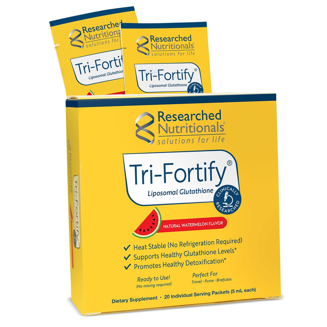Tri-Fortify | Watermelon | Box of 20 Individual Serving Packets Researched Nutritionals 
