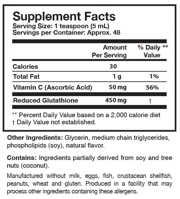 Tri-Fortify® | Liposomal Glutathione – Watermelon Tube- 8 Fl Oz Oral Supplement Researched Nutritionals 