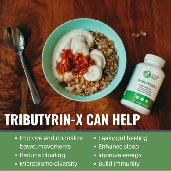 Tributyrin-X™ | Professional Grade Postbiotic - 90 Softgels Oral Supplements Healthy Gut 