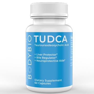 TUDCA | Tauroursodeoxycholic Acid - 60 Capsules Oral Supplements BodyBio 