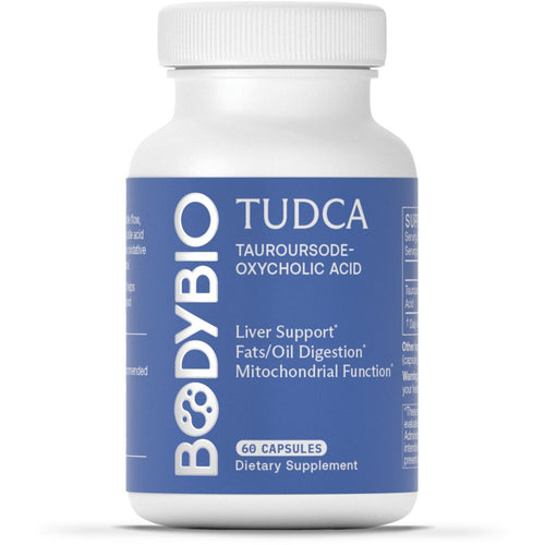 TUDCA | Tauroursodeoxycholic Acid - 60 Capsules Oral Supplements BodyBio 