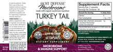 Load image into Gallery viewer, Turkey Tail | Microbiome &amp; Immune Support - 60 &amp; 120 Capsules Oral Supplements Host Defense Mushrooms 