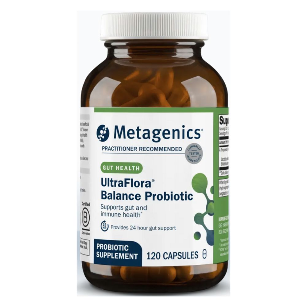 UltraFlora® Balance Probiotic | Supports Gut & Immune Health - 60 & 120 Capsules Oral Supplements Metagentics 120 Capsules 