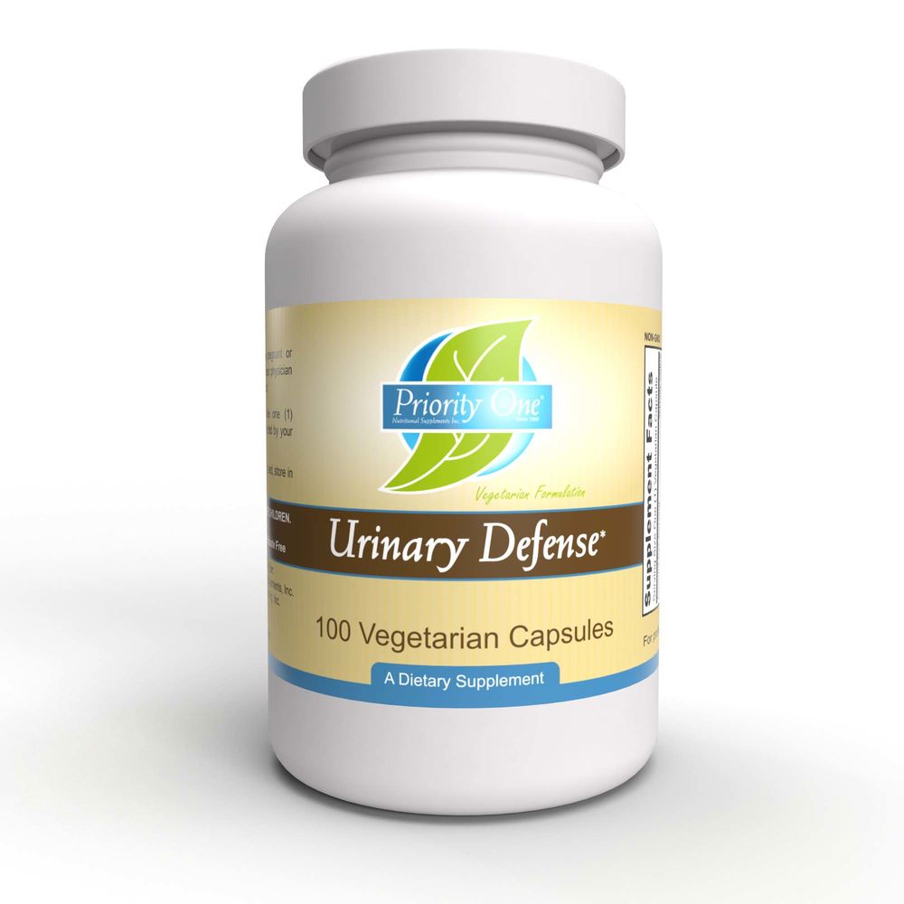 Urinary Defense | Natural Herbal Combination - 100 Capsules Oral Supplements Priority One Vitamins 