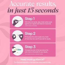 Load image into Gallery viewer, Vaginal pH Test Strips | For Feminine Care | pH 3.0 to 6.5 - 50 Strips Tests Med Lab Diagnostics 