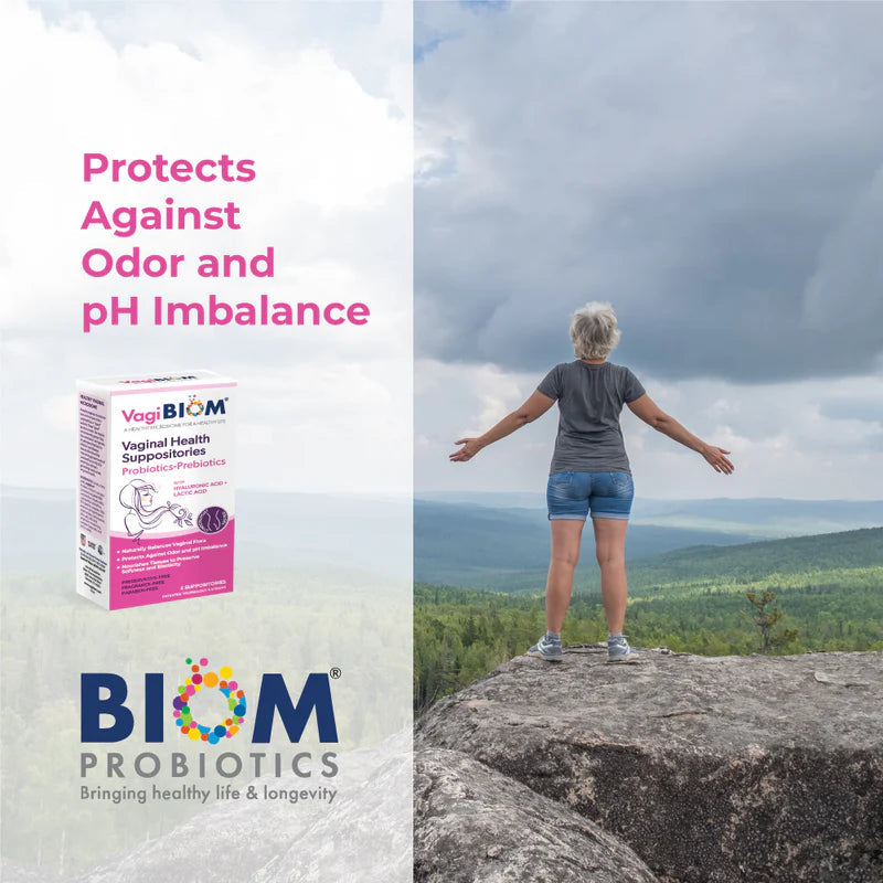 Vaginal Probiotic Suppository | Fragrance-free - 5 & 15 Count Suppository VagiBiom 