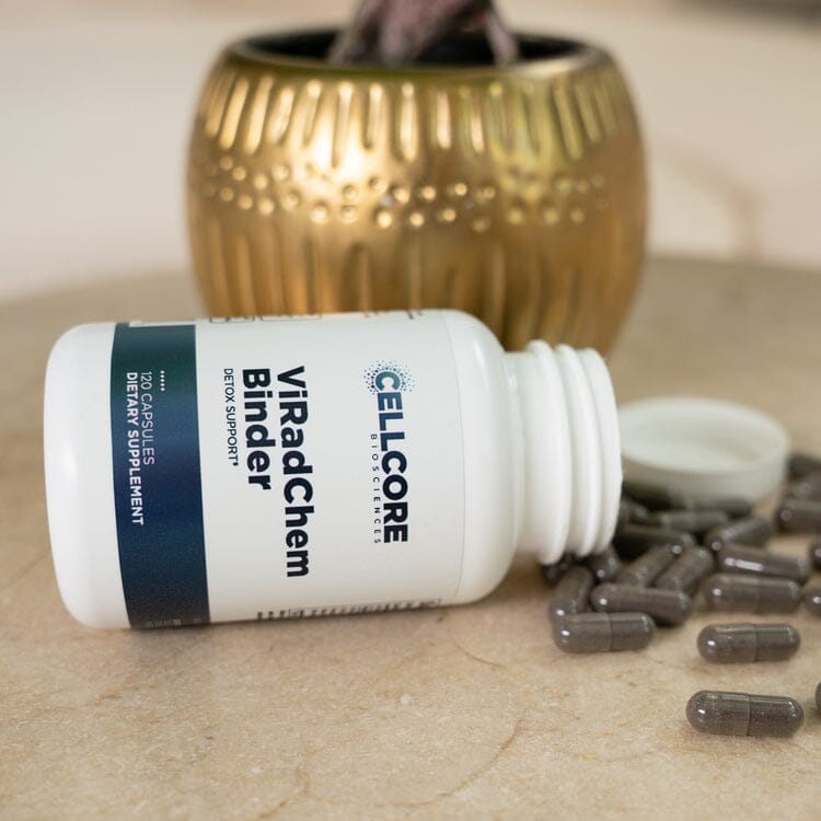 ViRadChem Binder | Detox Support - 120 Capsules Oral Supplements CellCore 