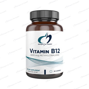 Vitamin B12 | Methylcobalamin Methyl B12 | 5000mcg - 60 Quick Dissolve Lozenges Oral Supplements Designs For Health 