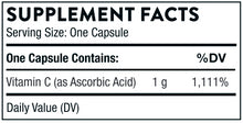 Load image into Gallery viewer, Vitamin C | Ascorbic Acid | 1 g - 60 Capsules Oral Supplements Thorne 