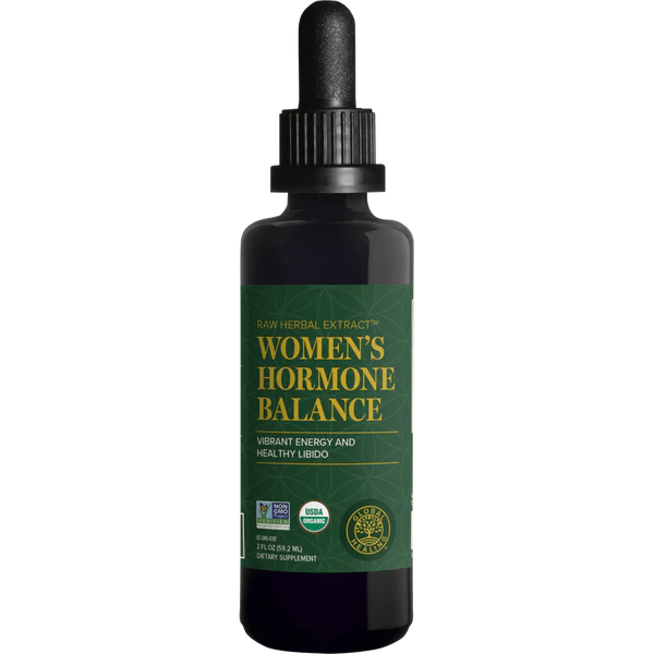 Women's Hormone Balance | Raw Herbal Extract -2 fl oz Oral Supplements Global Healing 