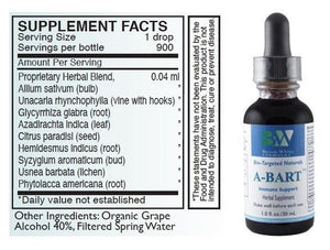 A-BART by Byron White Formulas - 1 oz. 30 ml. Oral Supplement Byron White Formulas 