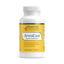Load image into Gallery viewer, AnxiaEase™ | Stress &amp; Mood Support - 120 Capsules Oral Supplements Researched Nutritionals 