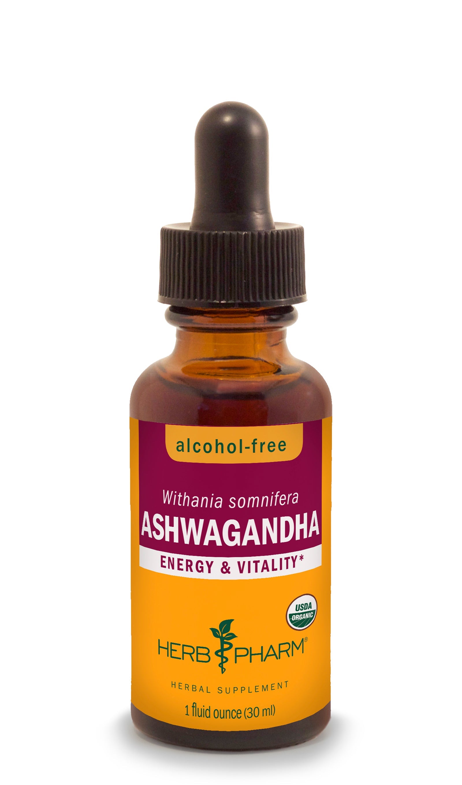 Ashwagandha Tincture | Alcohol Free - 1 Fl oz. Tinctures Herb-Pharm 