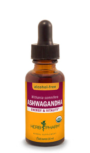 Ashwagandha Tincture | Alcohol Free - 1 Fl oz. Tinctures Herb-Pharm 