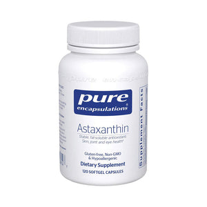 Astaxanthin | Eye Health Supplements - 120 capsules Oral Supplement Pure Encapsulations 