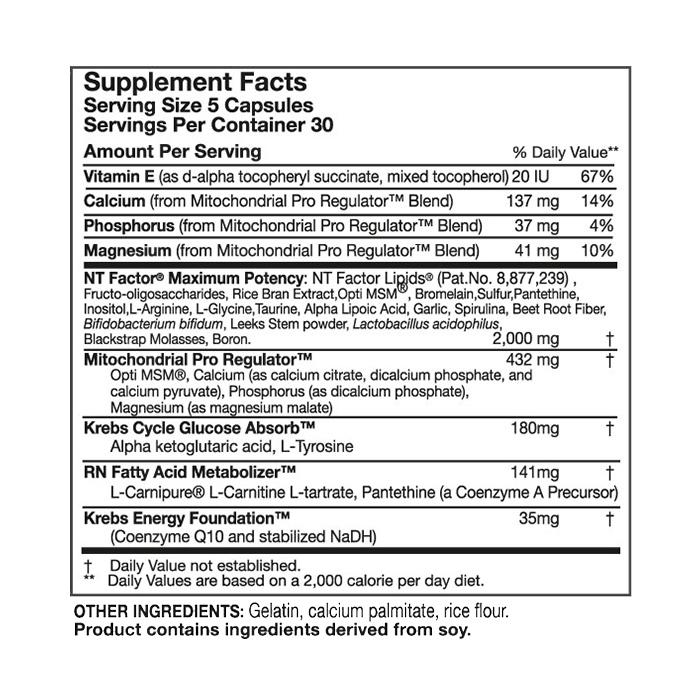 ATP Fuel® | Mitochondrial Support - 150 capsules Oral Supplement Researched Nutritionals 