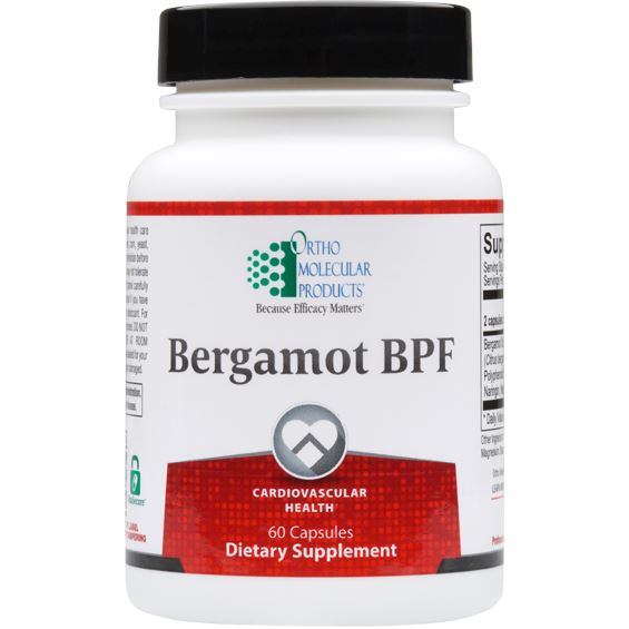 Bergamot BPF | Cholesterol-balancing - 60 Capsules Oral Supplements Ortho Molecular Products 