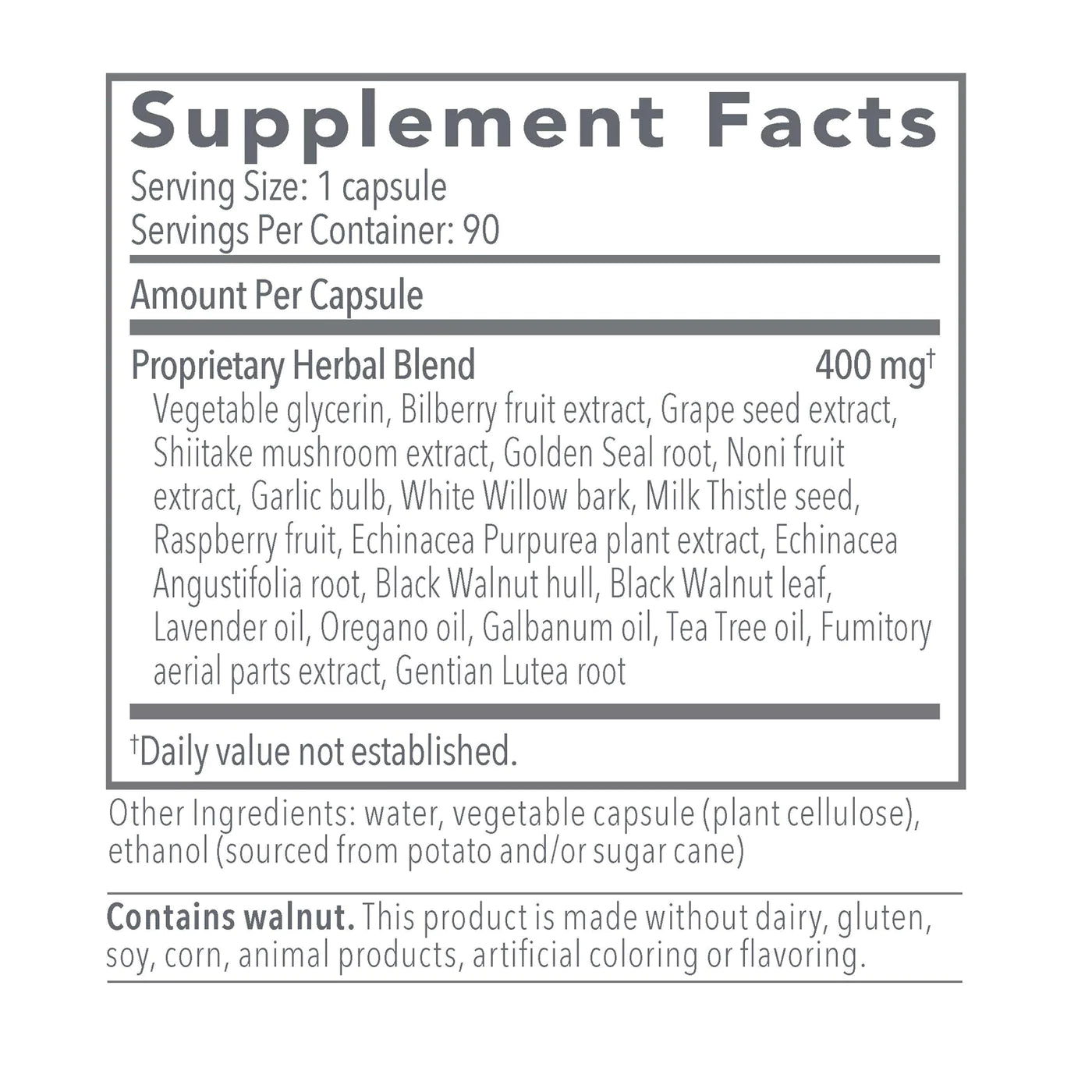 Biocidin® | Potent, Broad-Spectrum Liquid Capsules | Remove - 90 Capsules Vitamins & Supplements Biocidin Botanicals 