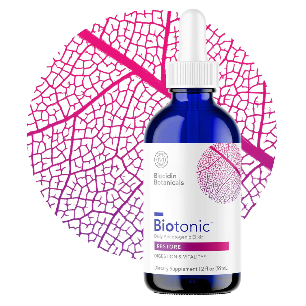 Biotonic™ | Daily Adaptogenic Elixir | Restore - 2 fl oz (59 mL) Oral Supplements Biocidin Botanicals 