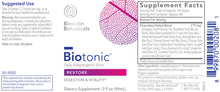 Load image into Gallery viewer, Biotonic™ | Daily Adaptogenic Elixir | Restore - 2 fl oz (59 mL) Oral Supplements Biocidin Botanicals 