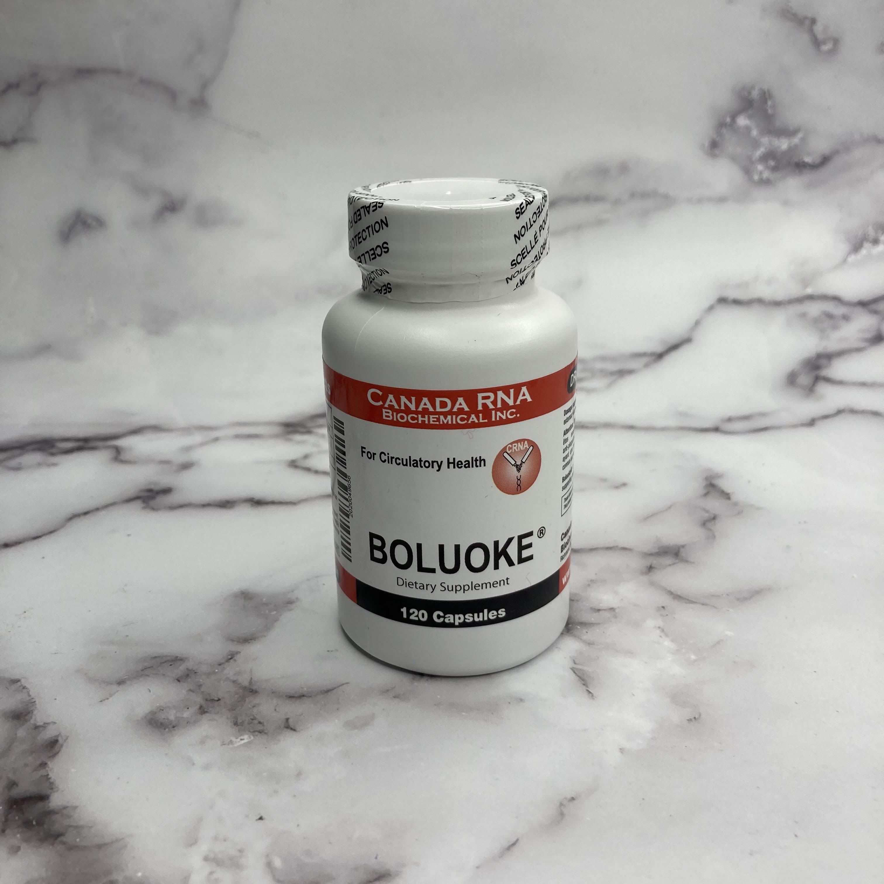 Boluoke® Lumbrokinase | RNA Supplement - 60 or 120 capsules Oral Supplement Canada RNA 