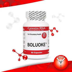 Boluoke® Lumbrokinase | RNA Supplement - 60 or 120 capsules Oral Supplement Canada RNA 