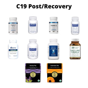 C19 Post Recovery Bundle - 10 Items Vitamins & Supplements Femologist Inc. 