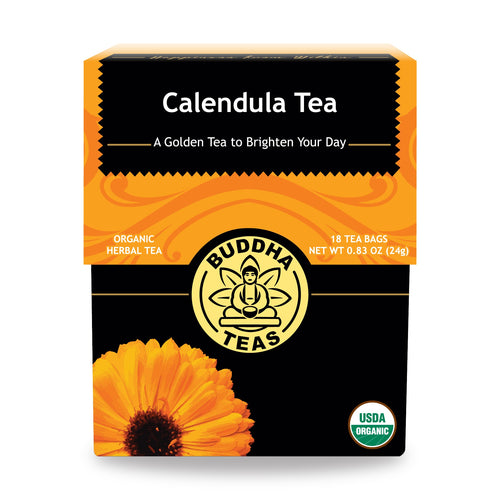 Calendula Herbal Tea | Organice - 18 Bleach Free Tea Bags Teas Buddha 