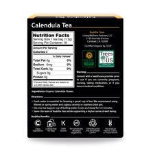 Load image into Gallery viewer, Calendula Herbal Tea | Organice - 18 Bleach Free Tea Bags Teas Buddha 