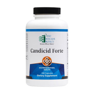 Candicid Forte | GI Balance - 90 & 180 Capsules Oral Supplements Ortho Molecular Products 180 Capsules 