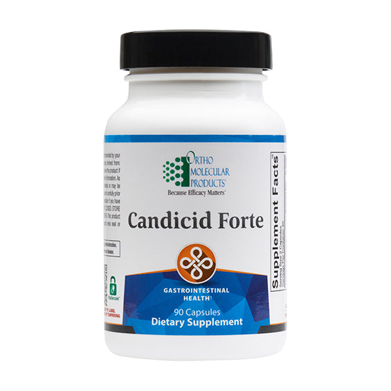 Candicid Forte | GI Balance - 90 & 180 Capsules Oral Supplements Ortho Molecular Products 90 Capsules 