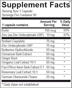 Candicid Forte | GI Balance - 90 & 180 Capsules Oral Supplements Ortho Molecular Products 