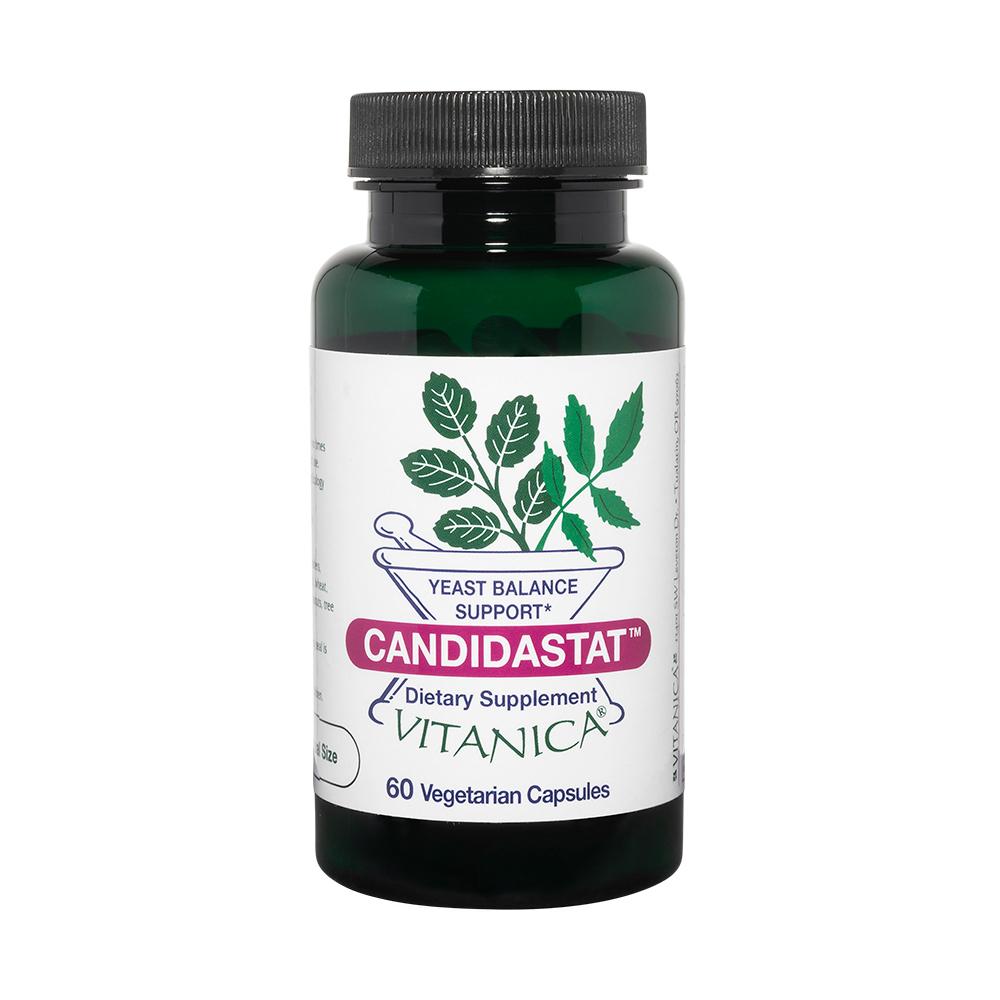 CandidaStat | Yeast Infection Supplements - 60 Vegetarian Capsules Oral Supplement Vitanica 