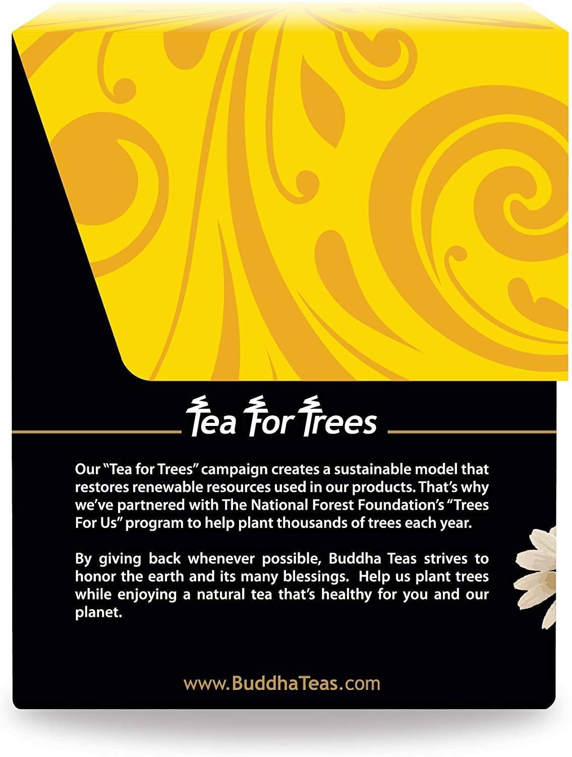 Chamomile Herbal Tea | Organic - 18 Bleach Free Tea Bags Teas Buddha Teas 