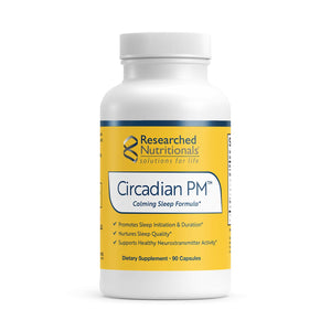 Circadian PM™ | Calming Sleep Formula - 90 Capsules Oral Supplements Researched Nutritionals 