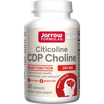 Citicoline CDP Choline | 250 mg - 60 caps Oral Supplements Jarrow Formulas 
