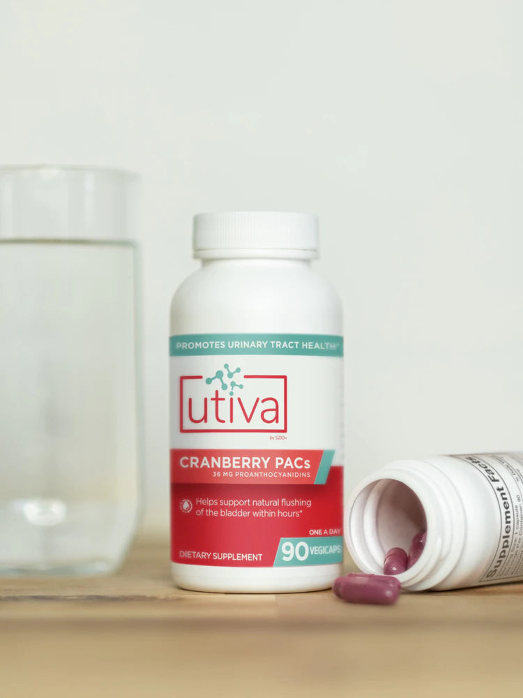 Cranberry PACs | Powerful all Natural - 30, 60 & 90 Capsules Oral Supplements Utiva 