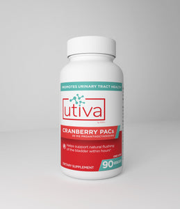 Cranberry PACs | Powerful all Natural - 30, 60 & 90 Capsules Oral Supplements Utiva 