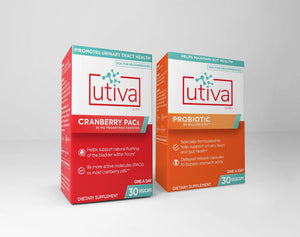 Cranberry PACs & Probiotic | Bundle - 2 Items Oral Supplements Utiva 