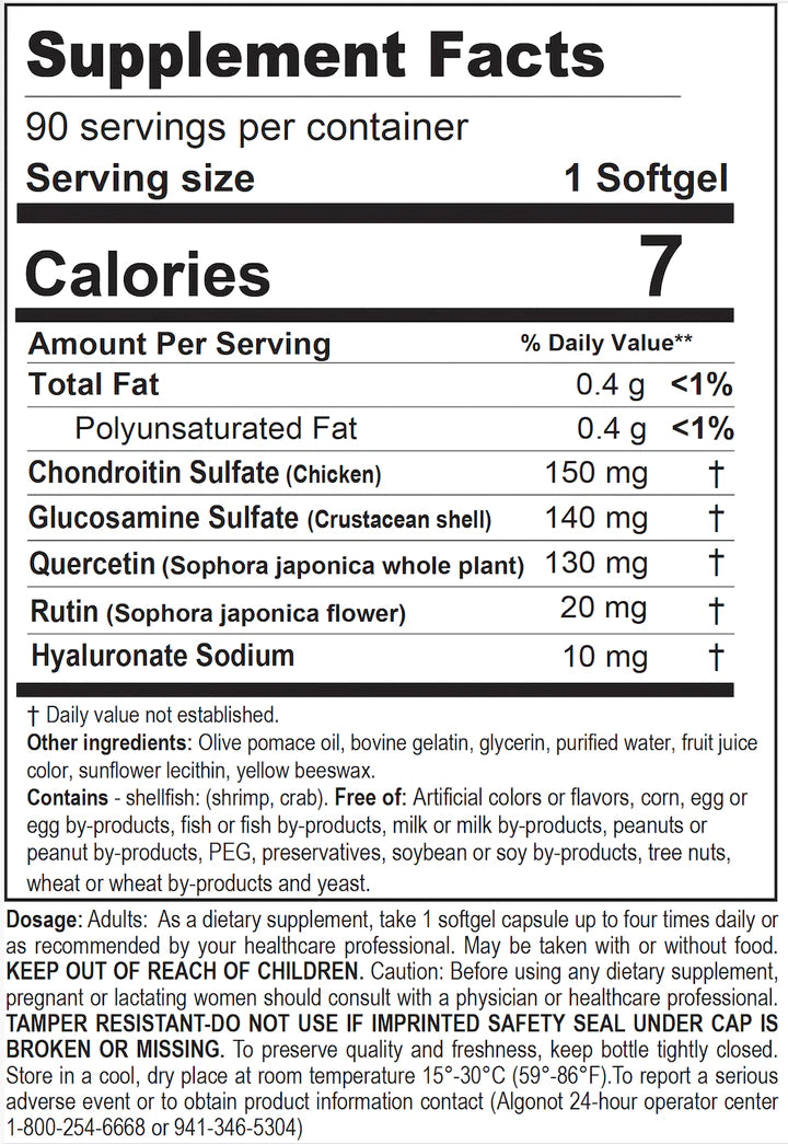 CystoProtek® | Promotes Bladder Health - 90 Softgels Oral Supplement Algonot 