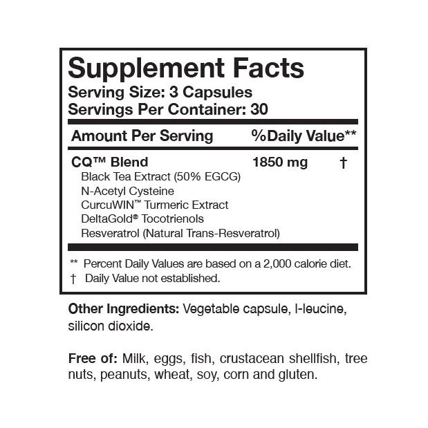 CytoQuel® | Black Tea Extract - 90 capsules Oral Supplement Researched Nutritionals 