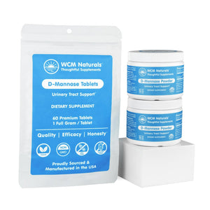 D-Mannose Mix & Match | Bundle 4 - 100 g Powder & 60 Tablets Oral Supplements West Coast Mint 