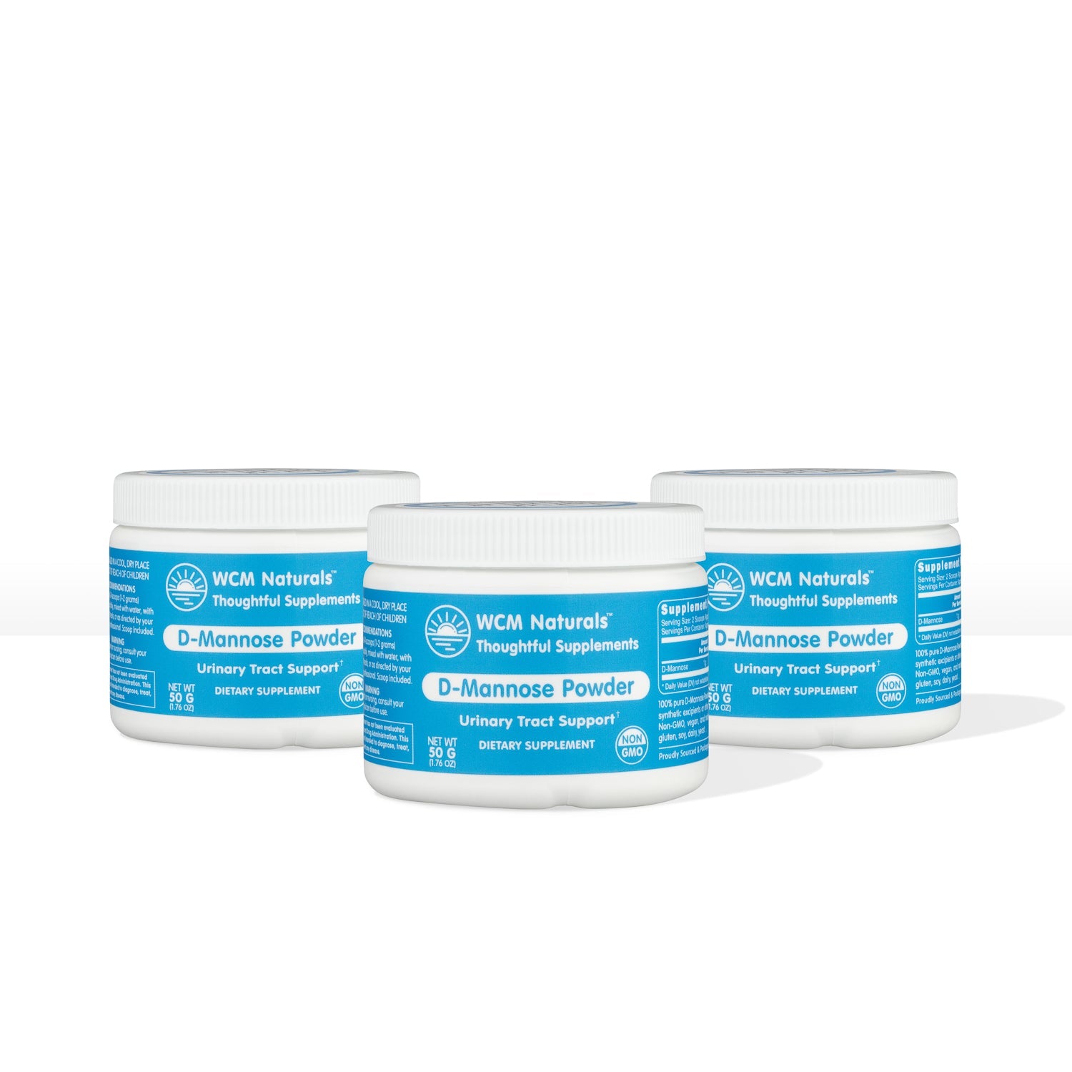 D-Mannose Powder | 100% Pure D-Mannose - 50g & 100g powder Oral Supplement West Coast Mint 