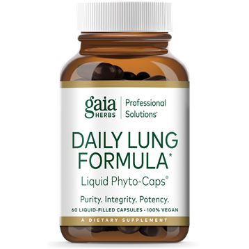 Daily Lung Formula | Liquid Phyto-Caps - 60 Capsules Oral Supplement Gaia Herbs 