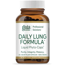 Load image into Gallery viewer, Daily Lung Formula | Liquid Phyto-Caps - 60 Capsules Oral Supplement Gaia Herbs 
