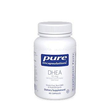 DHEA | 10 mg - 180 Capsules Oral Supplement Pure Encapsulations 